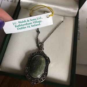 Connemara marble mothers love pendant necklace